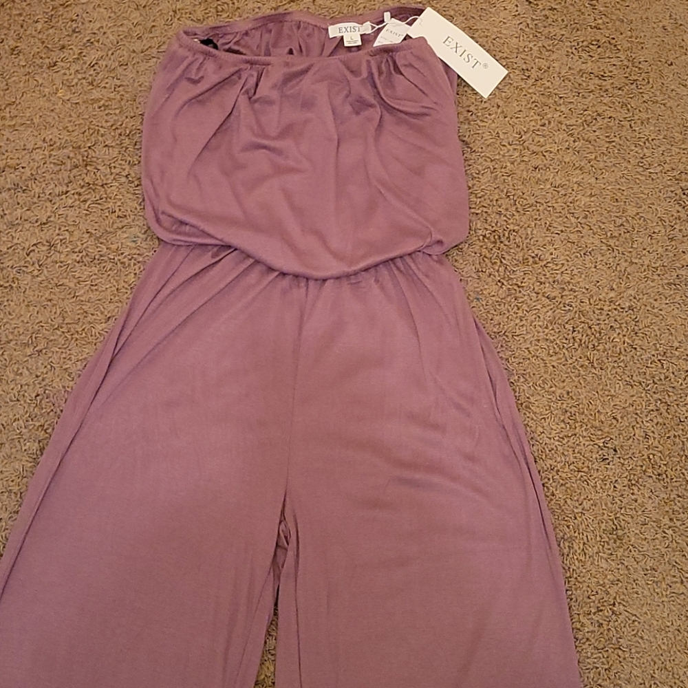 Mauve Casual Romper